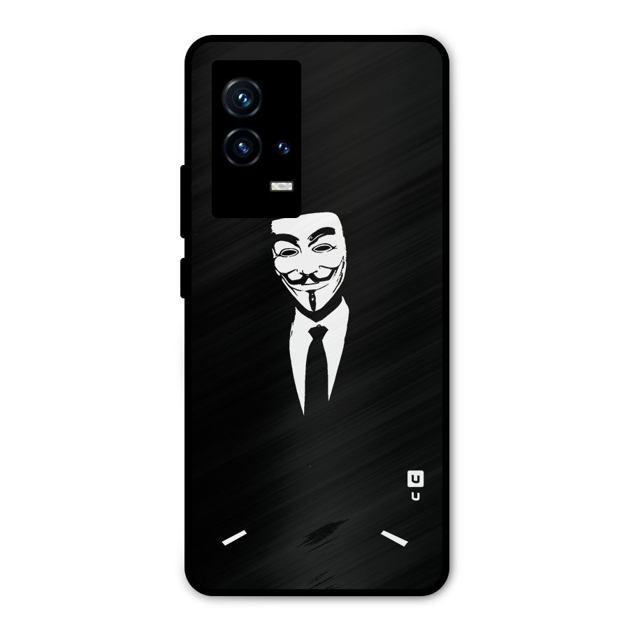 Anonymous Cool Gentleman Metal Back Case for iQOO 9 5G