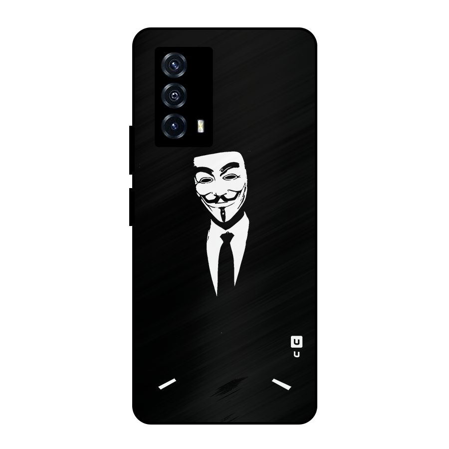 Anonymous Cool Gentleman Metal Back Case for iQOO Z5