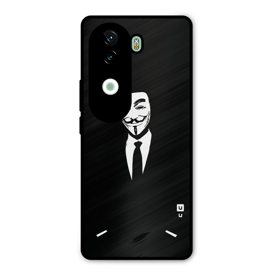 Anonymous Cool Gentleman Metal Back Case for iQOO Z9s