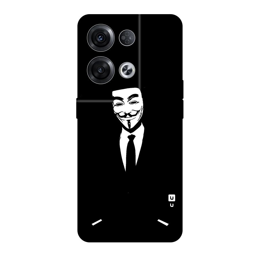 Anonymous Cool Gentleman Original Polycarbonate Back Case for Oppo Reno8 Pro 5G