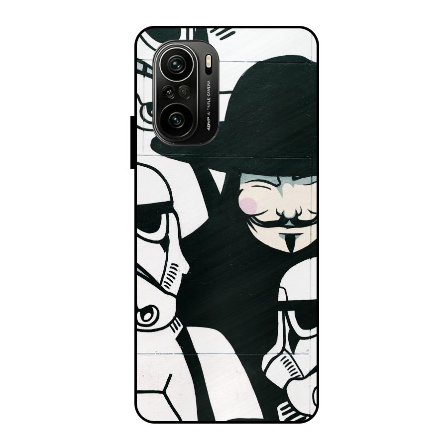 Anonymous Hat Metal Back Case for Mi 11x