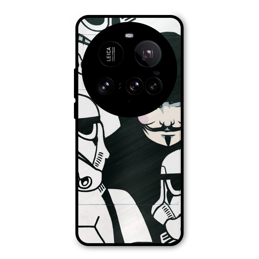 Anonymous Hat Metal Back Case for Xiaomi 15 Ultra