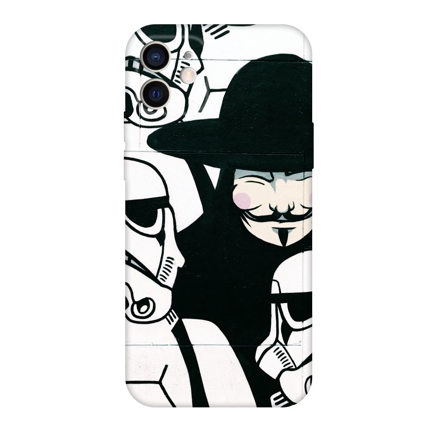 Anonymous Hat Original Polycarbonate Back Case for iPhone 12
