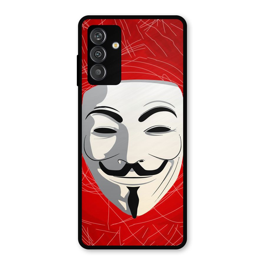 Anonymous Mask Abstract  Metal Back Case for Galaxy F13