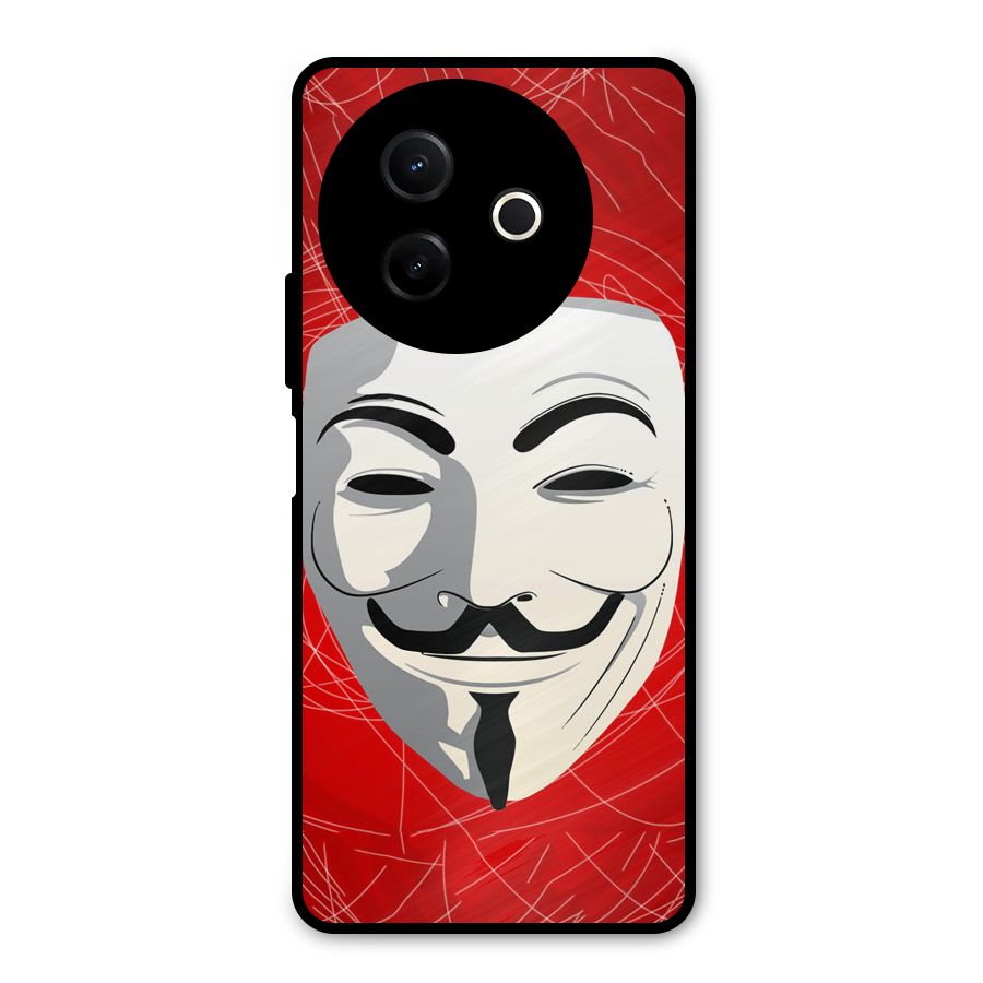 Anonymous Mask Abstract  Metal Back Case for Vivo Y39