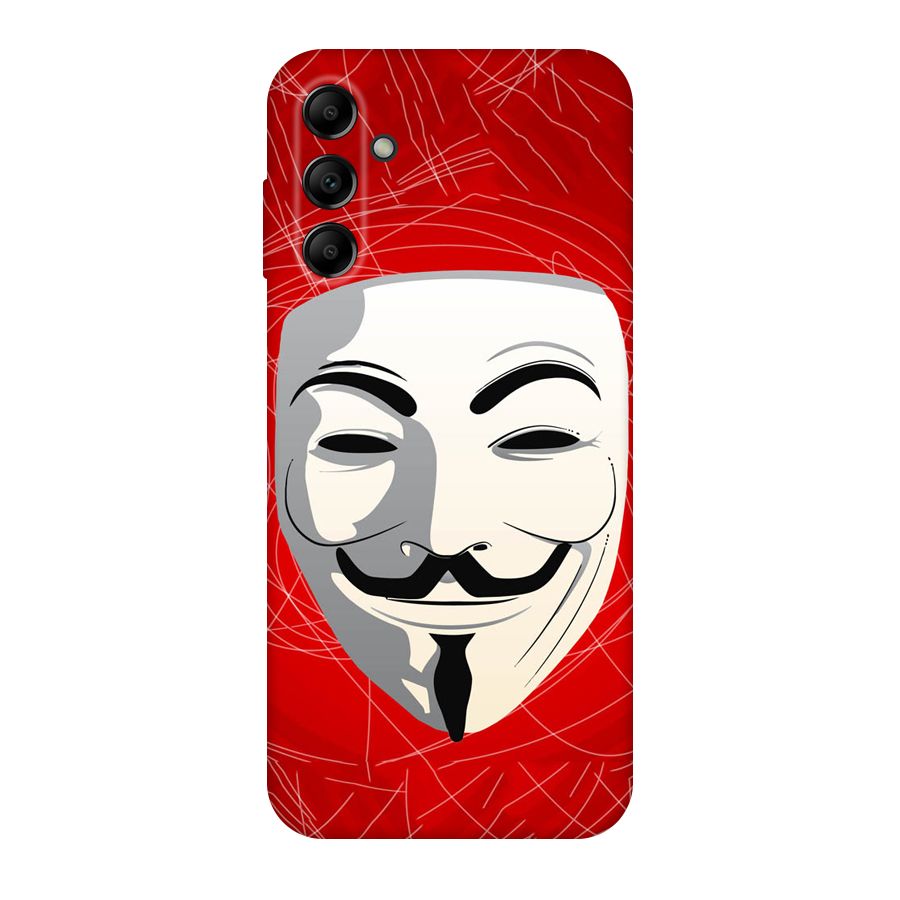 Anonymous Mask Abstract  Original Polycarbonate Back Case for Galaxy A14 5G
