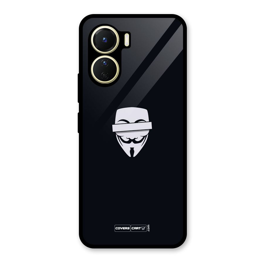 Anonymous Mask Glass Back Case for Vivo Y16