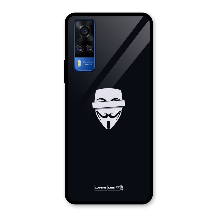 Anonymous Mask Glass Back Case for Vivo Y31