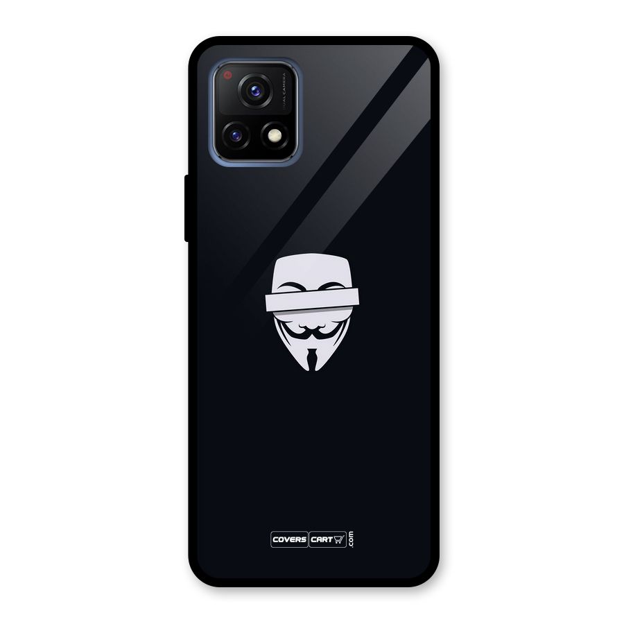 Anonymous Mask Glass Back Case for Vivo Y72 5G