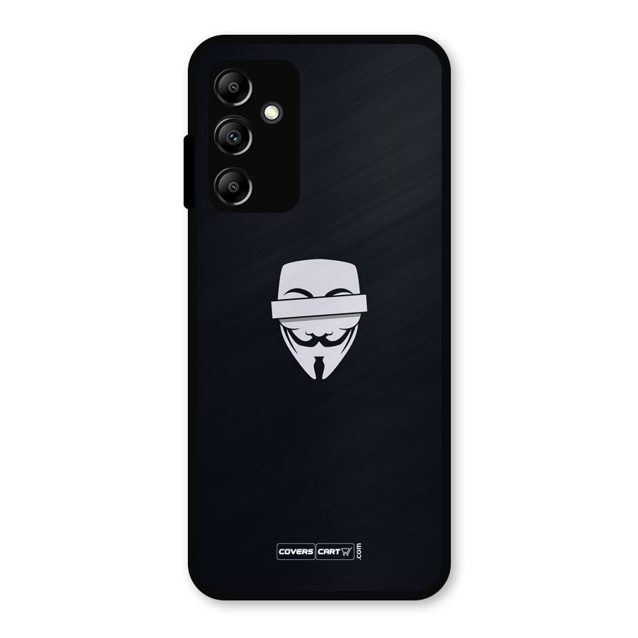 Anonymous Mask Metal Back Case for Galaxy A14 5G