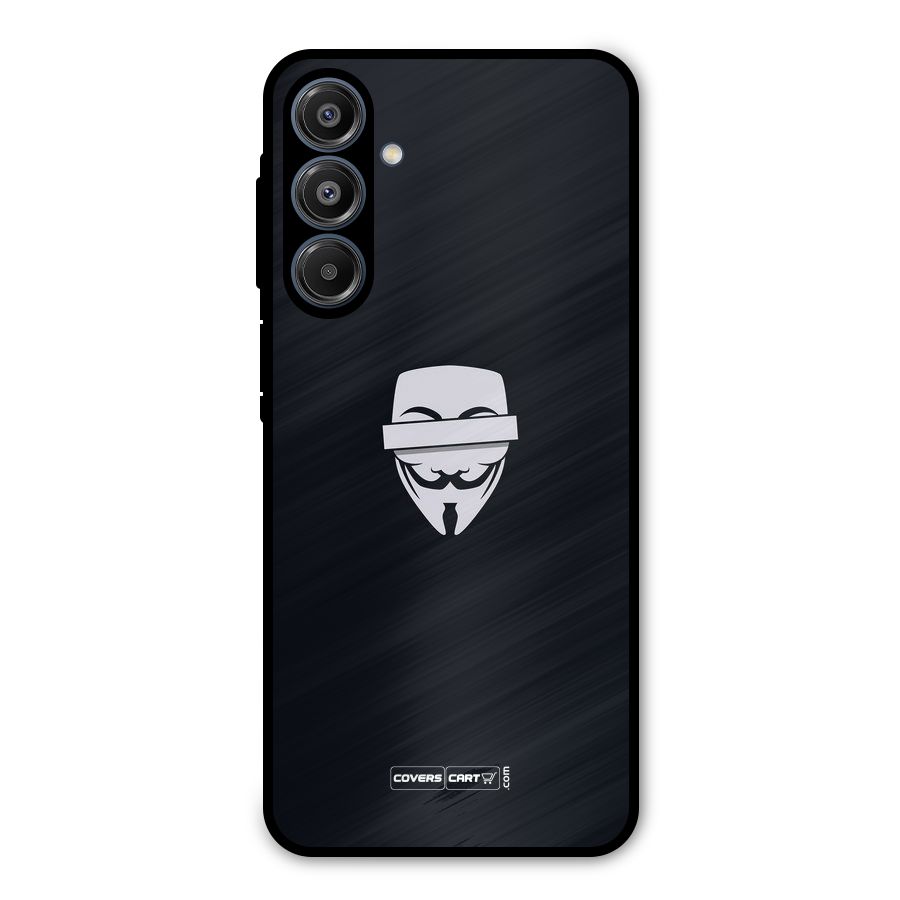 Anonymous Mask Metal Back Case for Galaxy A16 5G