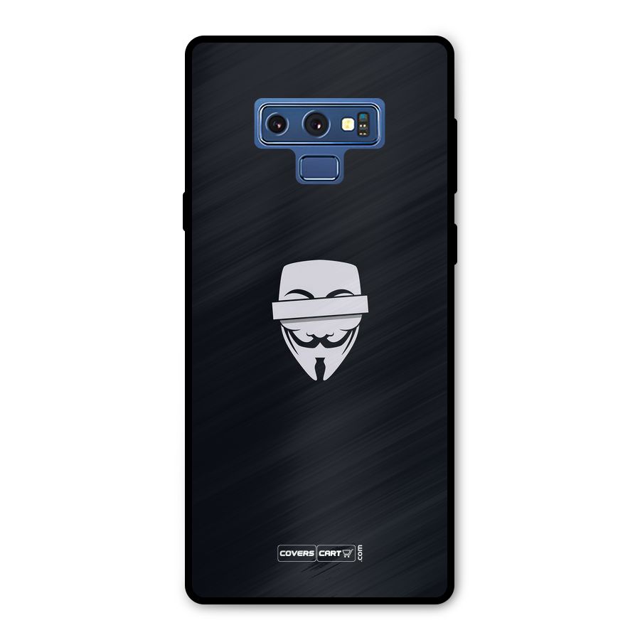 Anonymous Mask Metal Back Case for Galaxy Note 9
