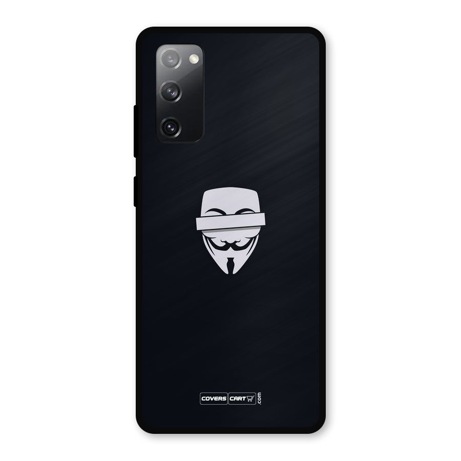 Anonymous Mask Metal Back Case for Galaxy S20 FE