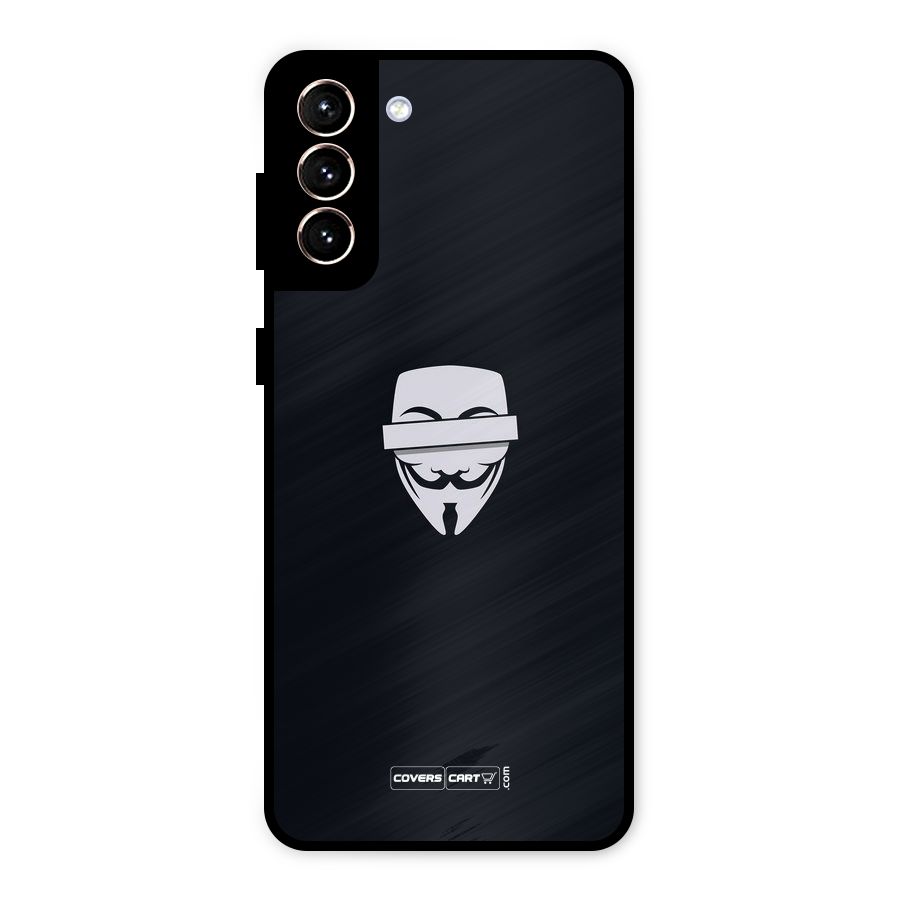 Anonymous Mask Metal Back Case for Galaxy S21 Plus