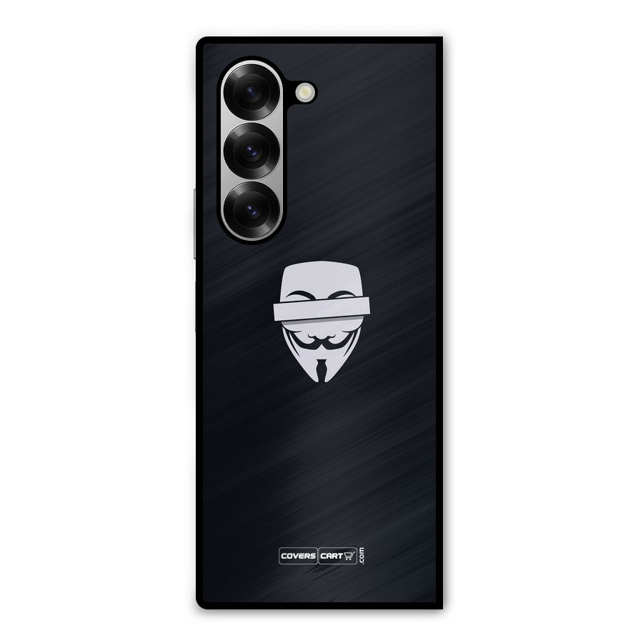 Anonymous Mask Metal Back Case for Galaxy Z Fold6