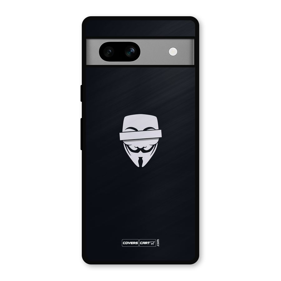 Anonymous Mask Metal Back Case for Google Pixel 7a