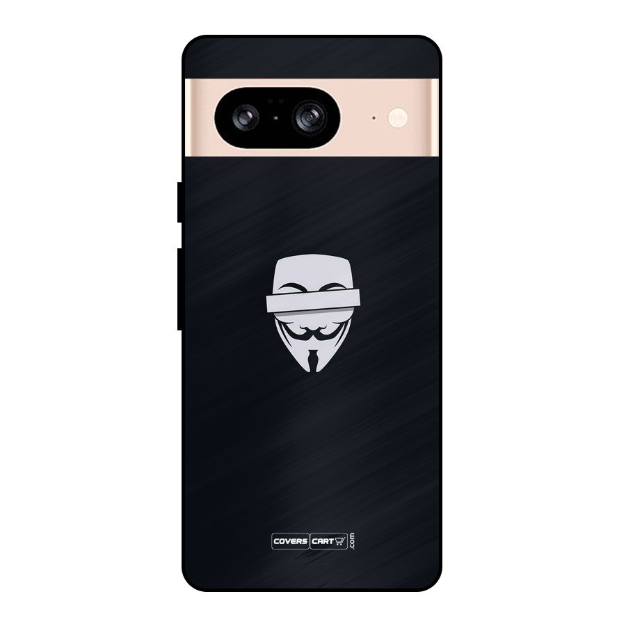 Anonymous Mask Metal Back Case for Google Pixel 8