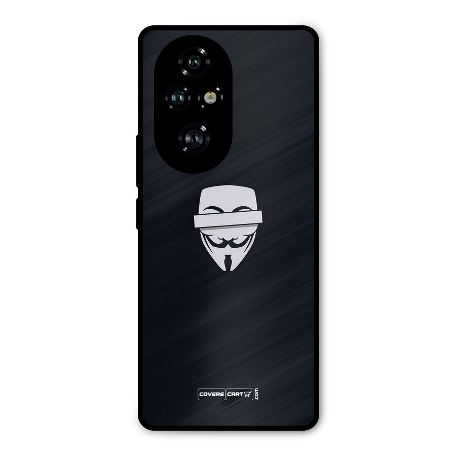 Anonymous Mask Metal Back Case for Honor 200 Pro
