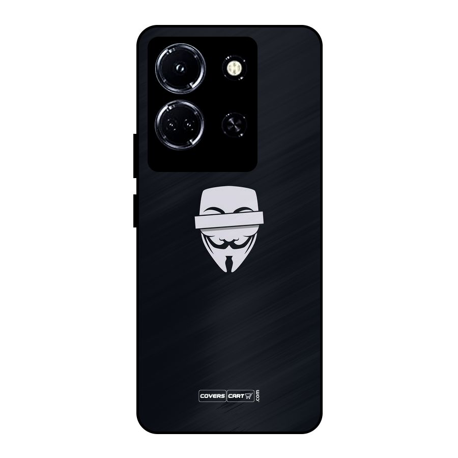 Anonymous Mask Metal Back Case for Infinix Note 30 5G