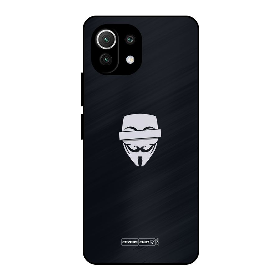 Anonymous Mask Metal Back Case for Mi 11 Lite