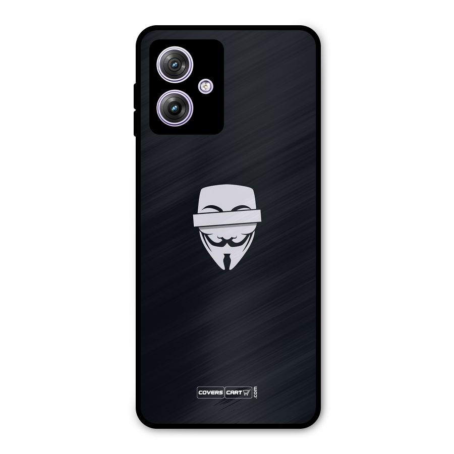Anonymous Mask Metal Back Case for Moto G64
