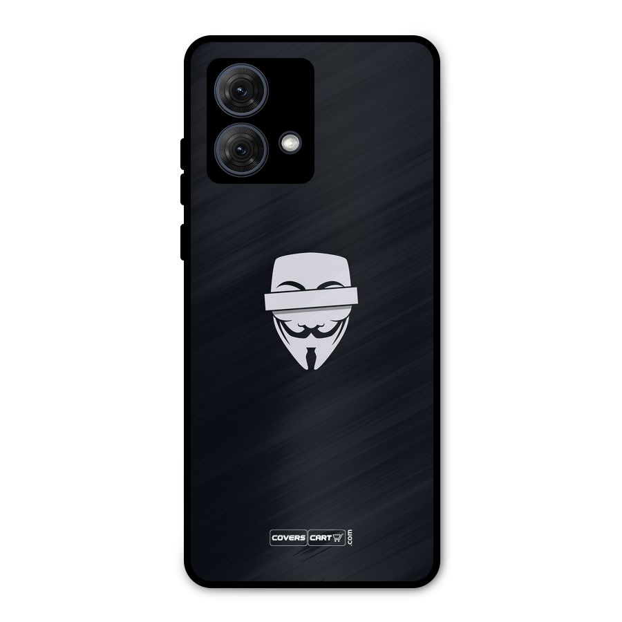 Anonymous Mask Metal Back Case for Moto G84