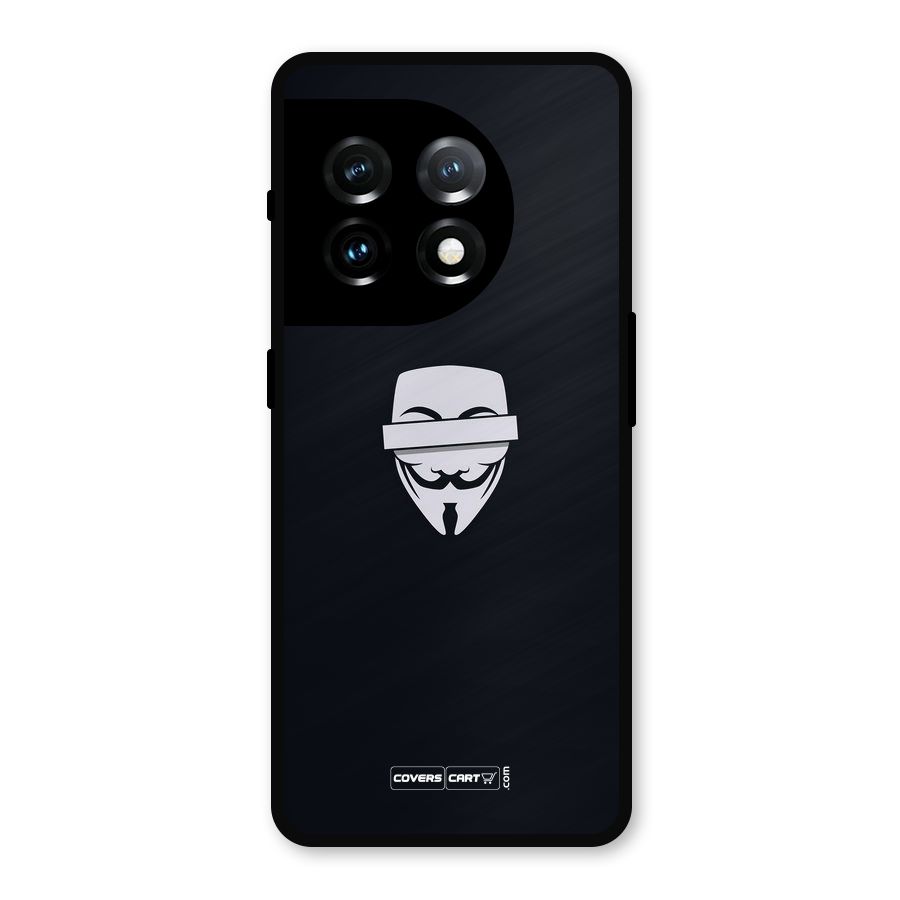 Anonymous Mask Metal Back Case for OnePlus 11