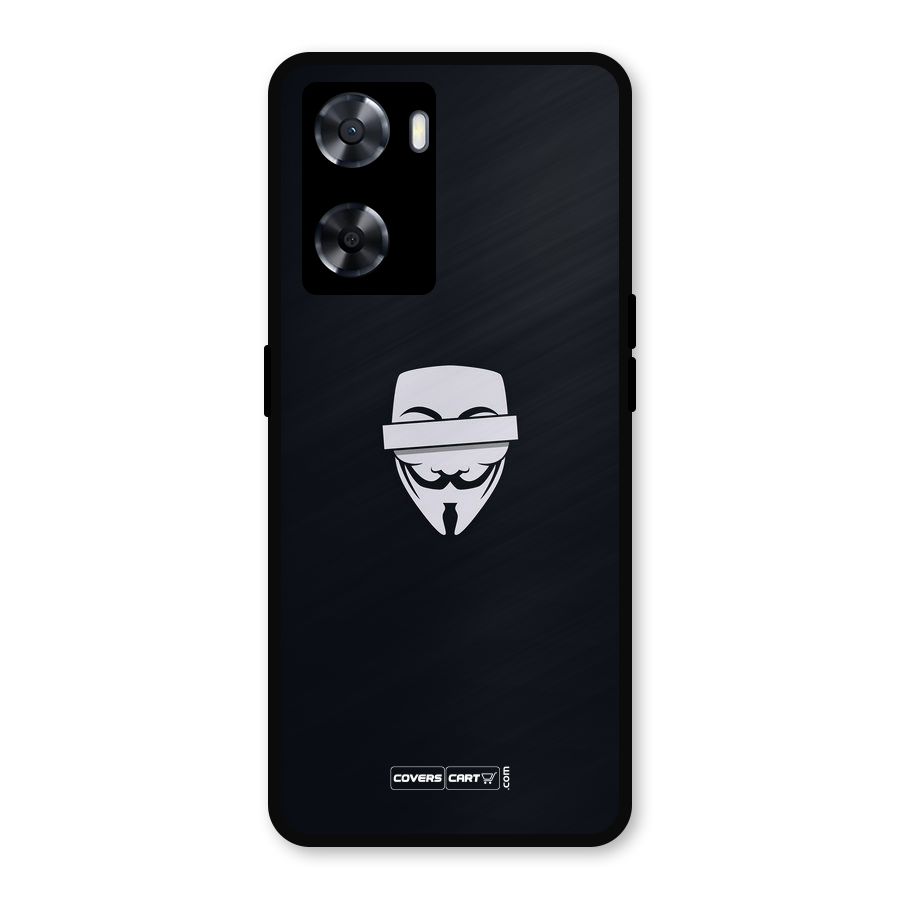 Anonymous Mask Metal Back Case for OnePlus Nord N20 SE