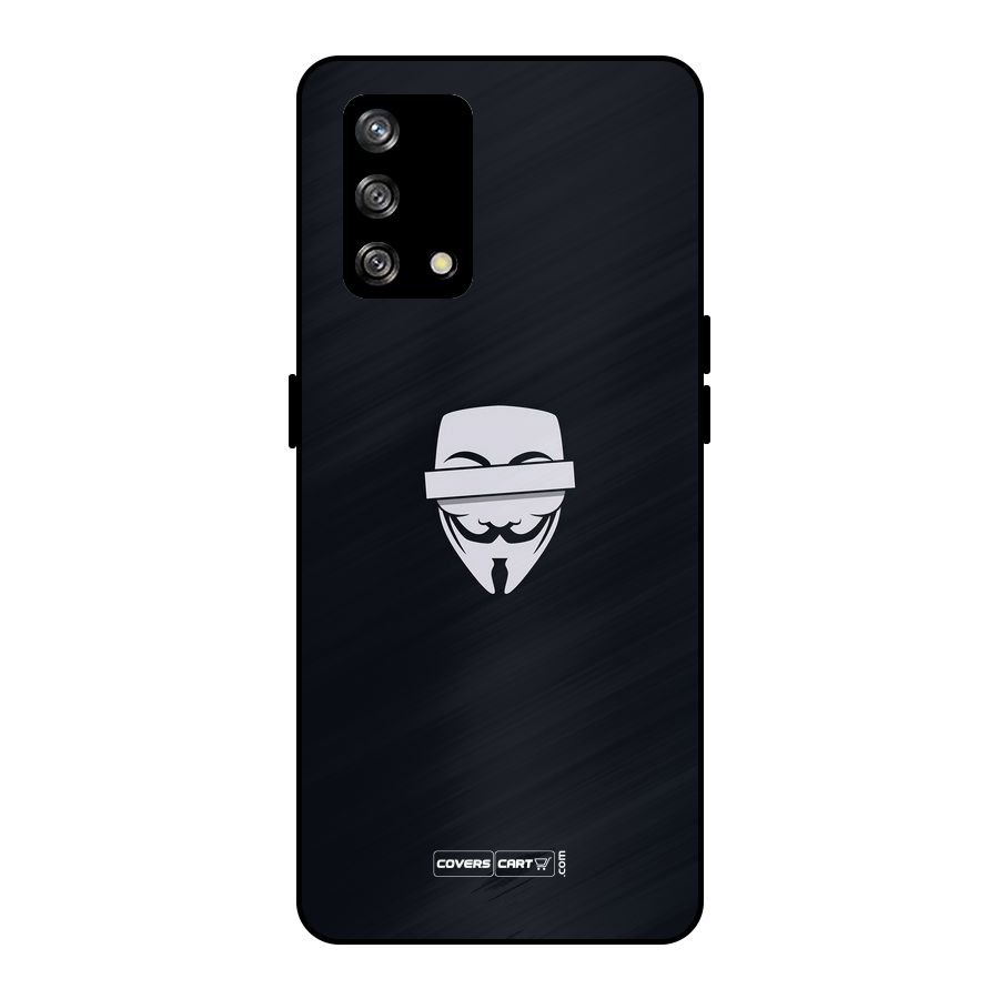 Anonymous Mask Metal Back Case for Oppo F19