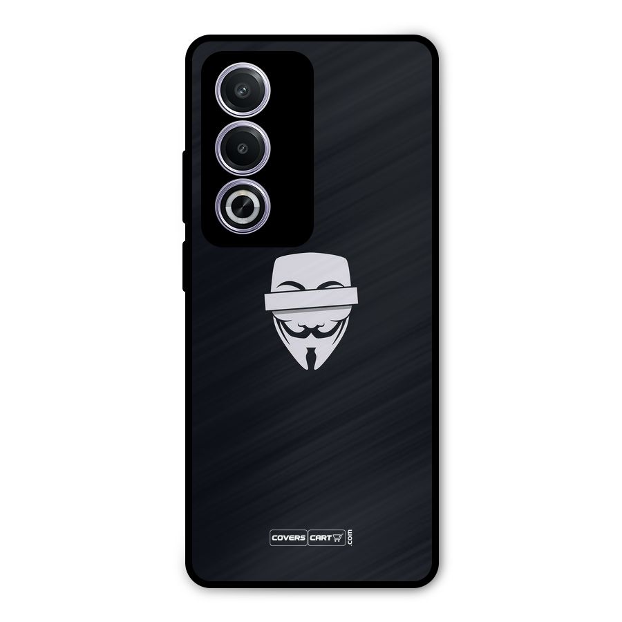 Anonymous Mask Metal Back Case for Oppo K12x