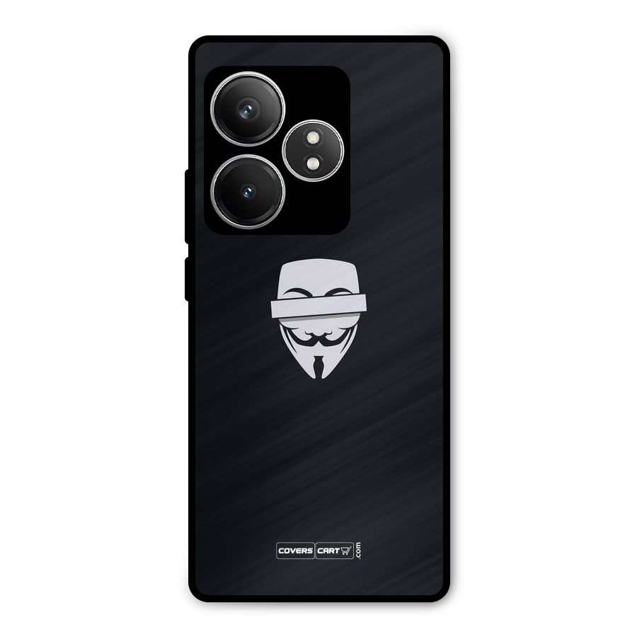 Anonymous Mask Metal Back Case for Realme GT 6T