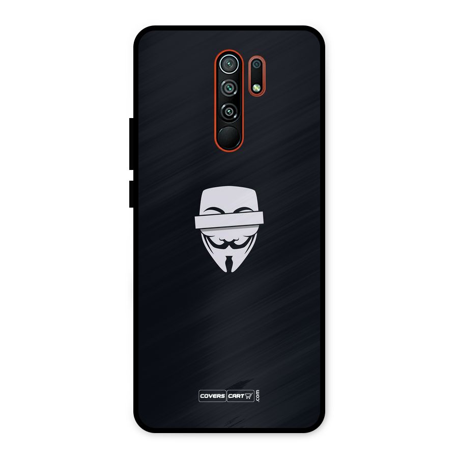 Anonymous Mask Metal Back Case for Redmi 9 Prime