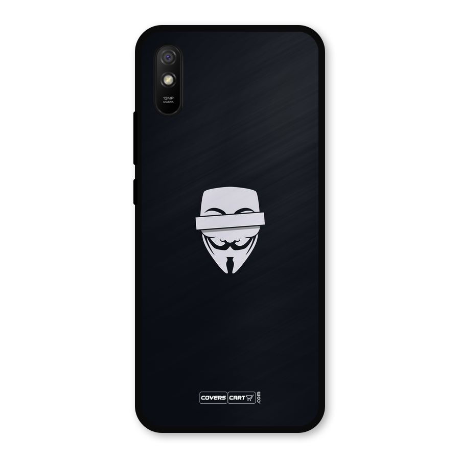 Anonymous Mask Metal Back Case for Redmi 9a