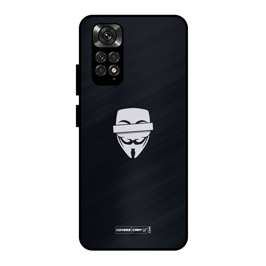 Anonymous Mask Metal Back Case for Redmi Note 11 Pro