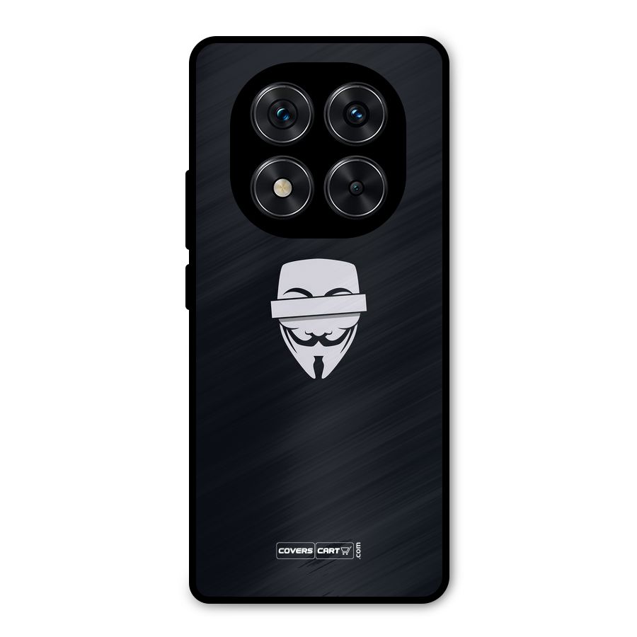 Anonymous Mask Metal Back Case for Redmi Note 14 Pro 5G