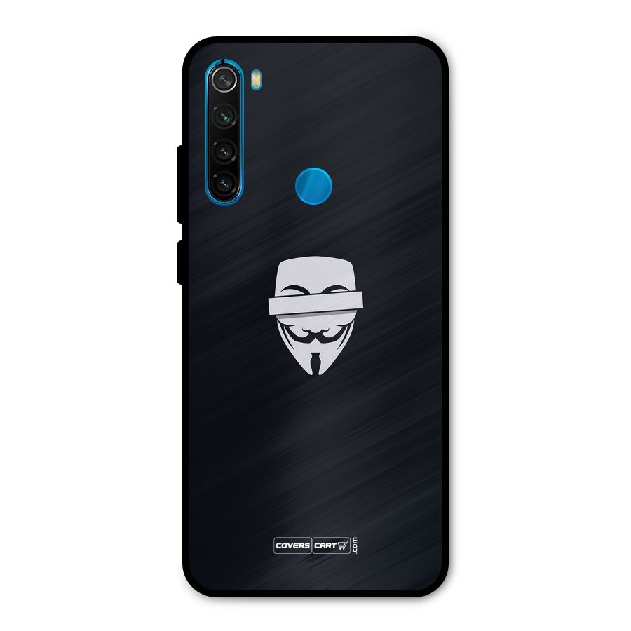 Anonymous Mask Metal Back Case for Redmi Note 8