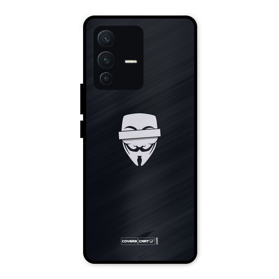 Anonymous Mask Metal Back Case for Vivo V23 5G