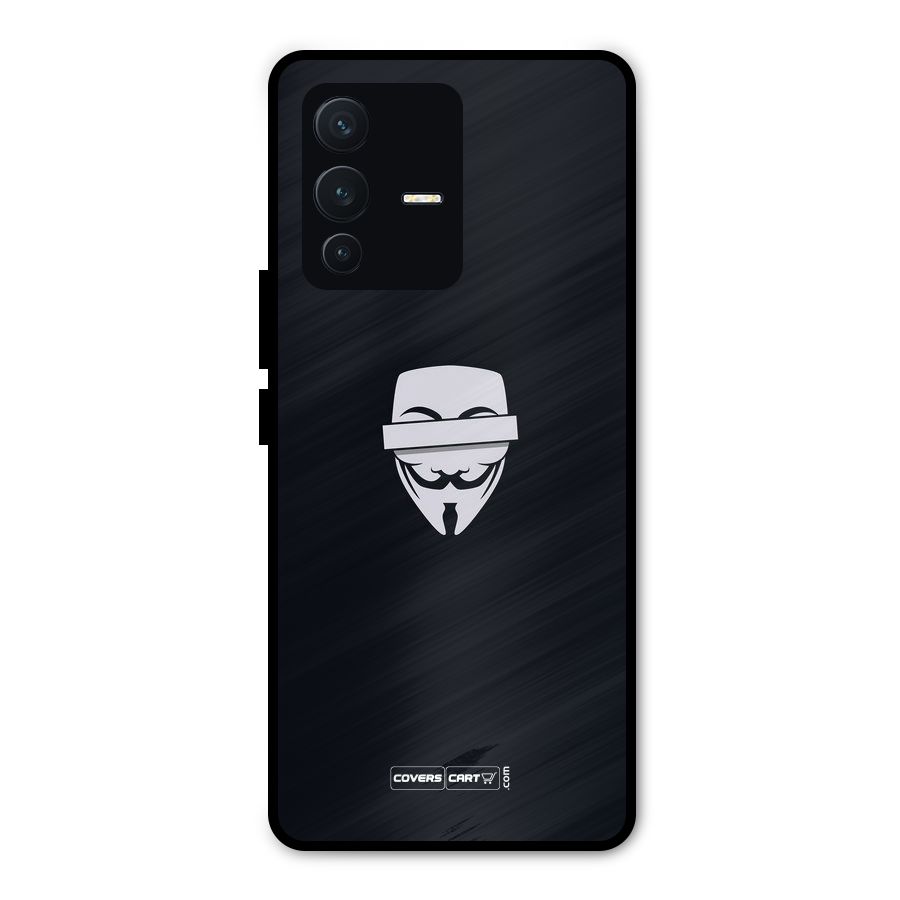 Anonymous Mask Metal Back Case for Vivo V23 Pro