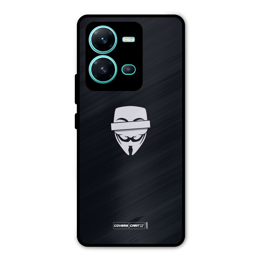 Anonymous Mask Metal Back Case for Vivo V25