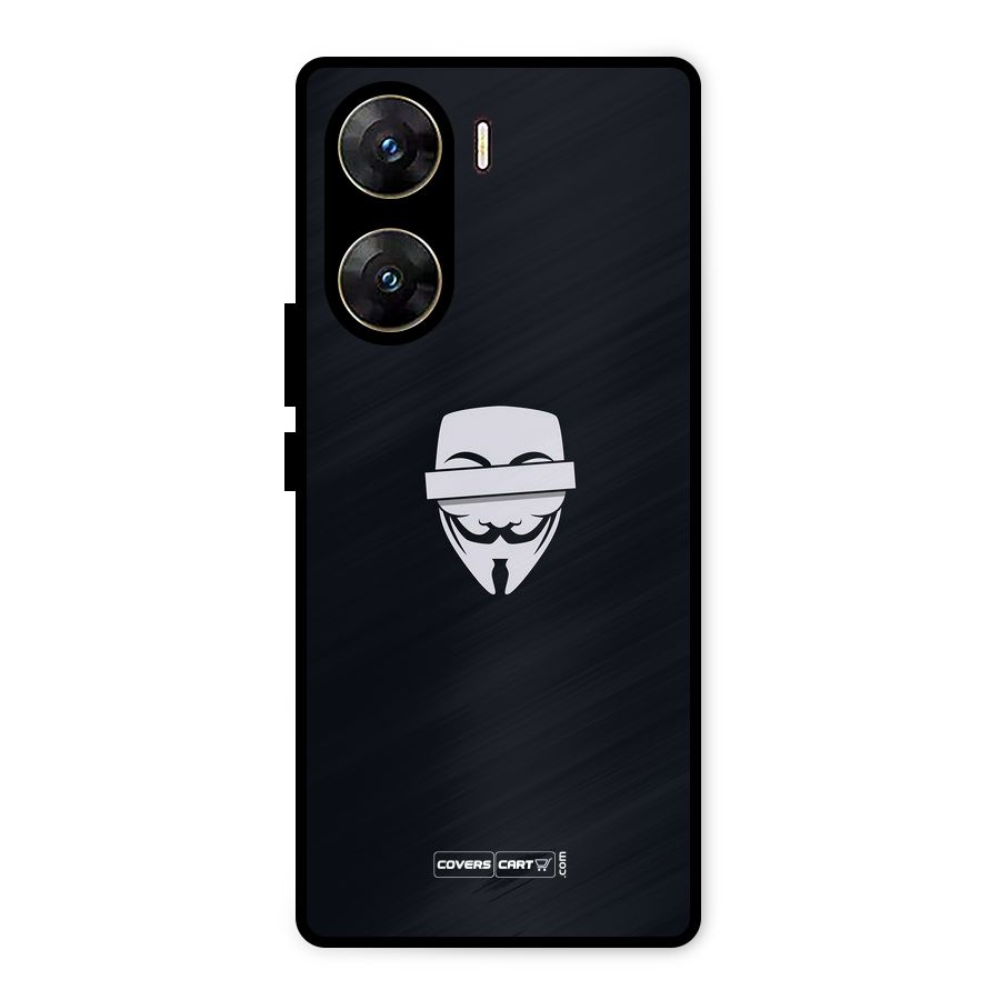 Anonymous Mask Metal Back Case for Vivo V29e