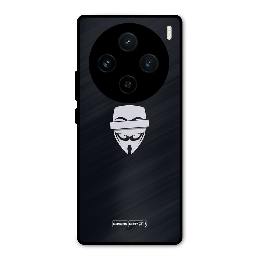 Anonymous Mask Metal Back Case for Vivo X100