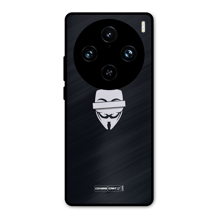 Anonymous Mask Metal Back Case for Vivo X100 Pro