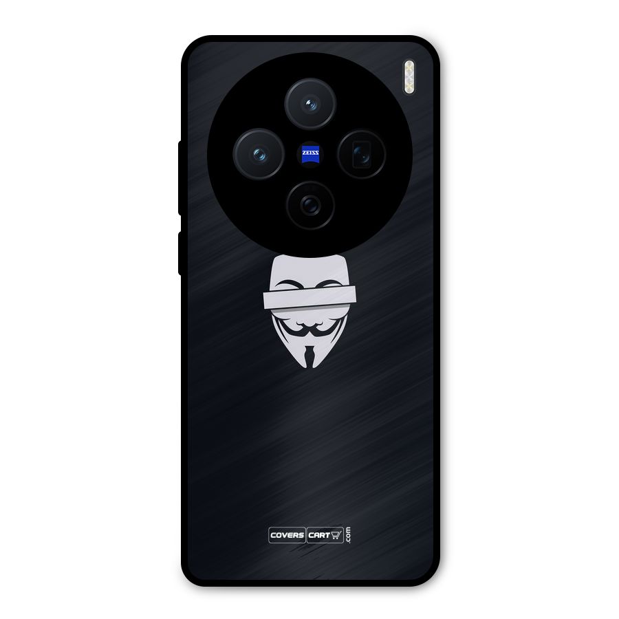 Anonymous Mask Metal Back Case for Vivo X200