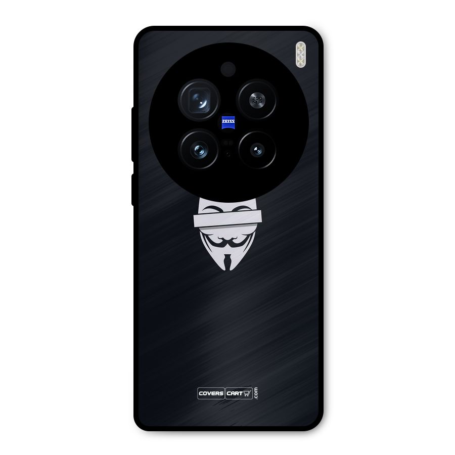 Anonymous Mask Metal Back Case for Vivo X200 Pro