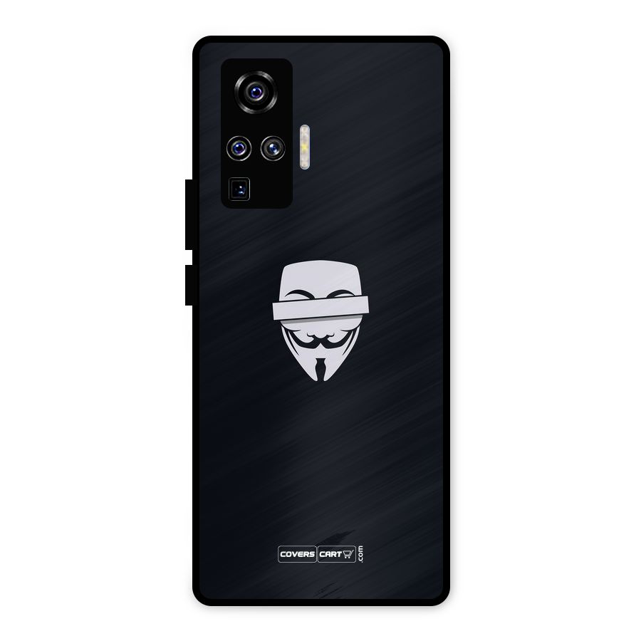 Anonymous Mask Metal Back Case for Vivo X50 Pro