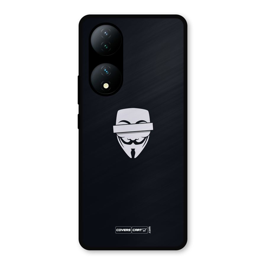 Anonymous Mask Metal Back Case for Vivo Y100a