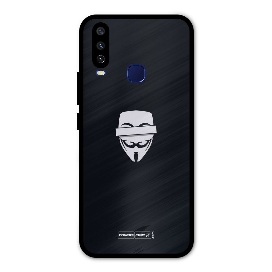 Anonymous Mask Metal Back Case for Vivo Y15