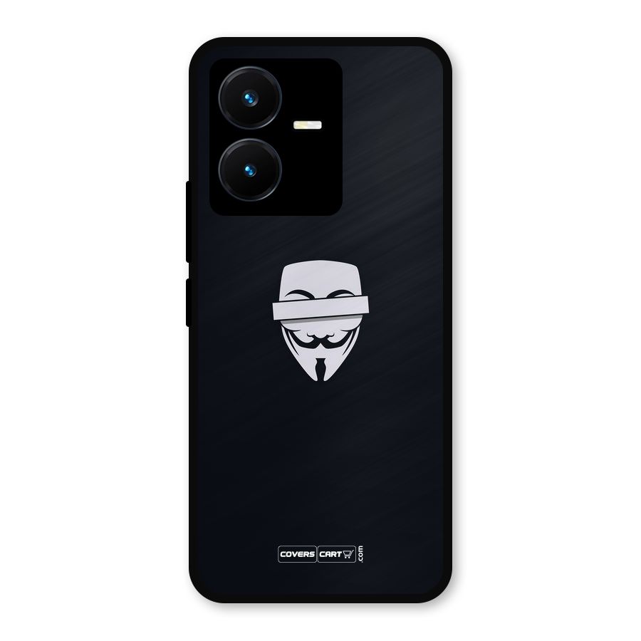 Anonymous Mask Metal Back Case for Vivo Y22
