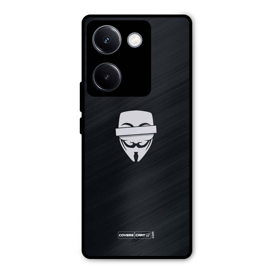 Anonymous Mask Metal Back Case for Vivo Y300 Plus