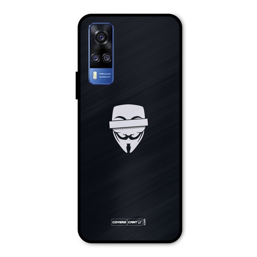 Anonymous Mask Metal Back Case for Vivo Y31